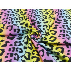 Jersey - Leo Muster ombre neon